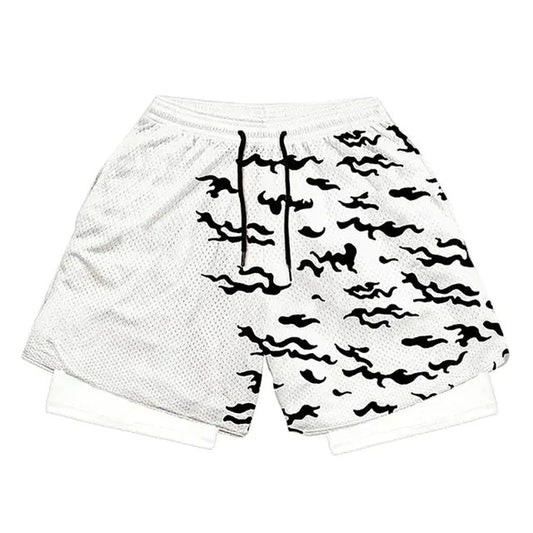 White Drift Shorts